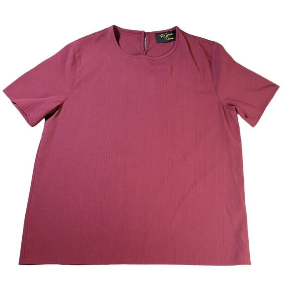 VTG Toni Garment for CC Magic Blouse M/L Maroon Cottagecore Classic EUC - Picture 1 of 6